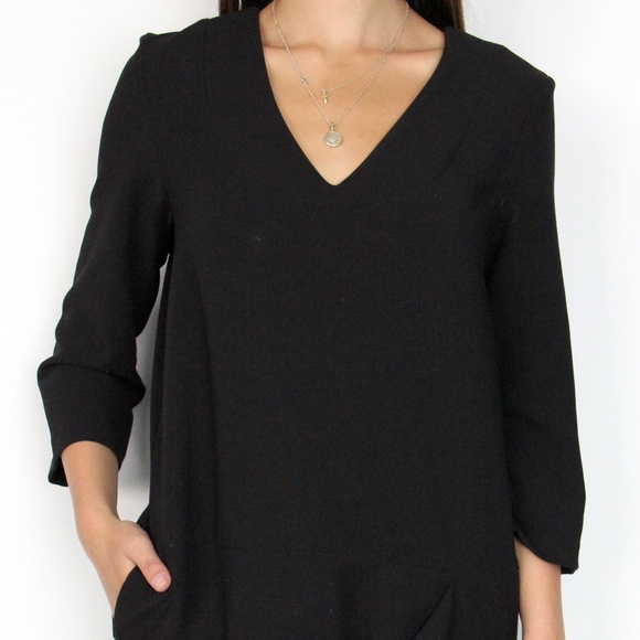 Liviana Conti V-Neck Dress - Picture 1 of 4